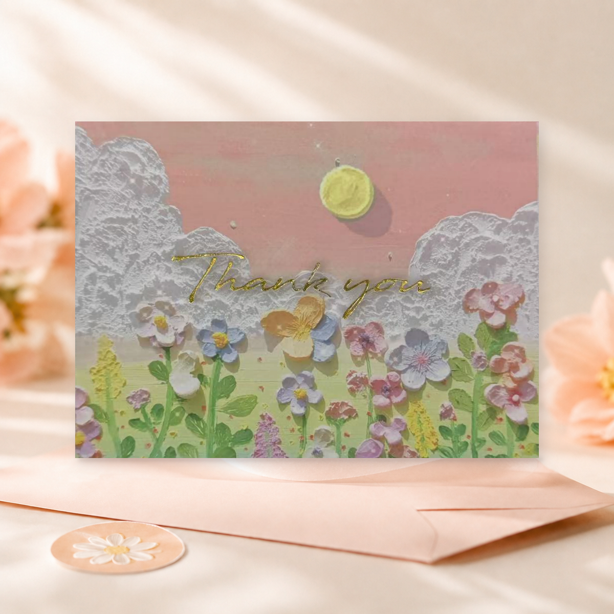Hand-Finished Greeting Card