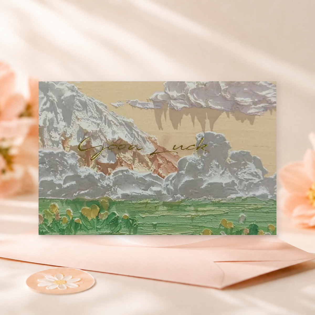 Hand-Finished Greeting Card