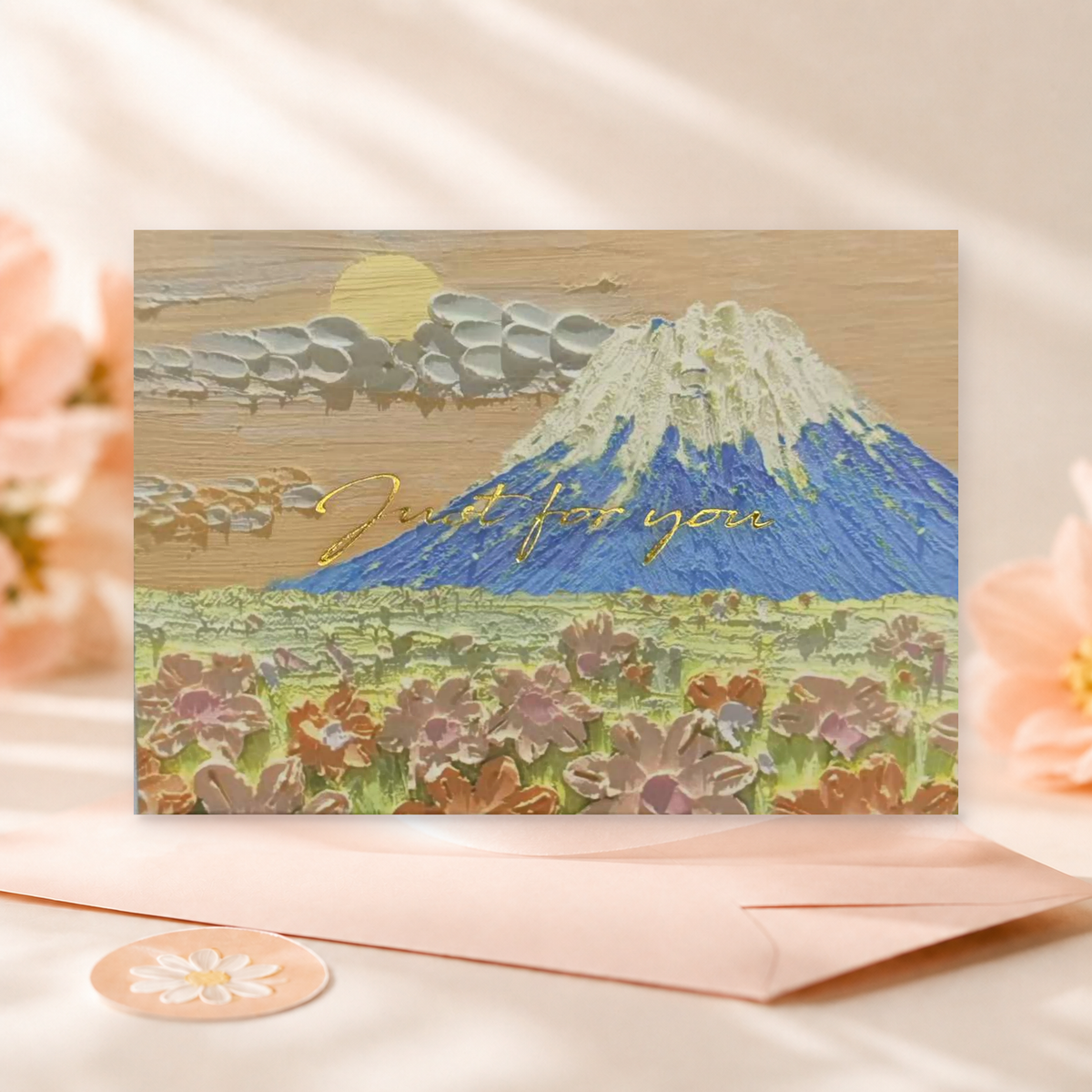 Hand-Finished Greeting Card