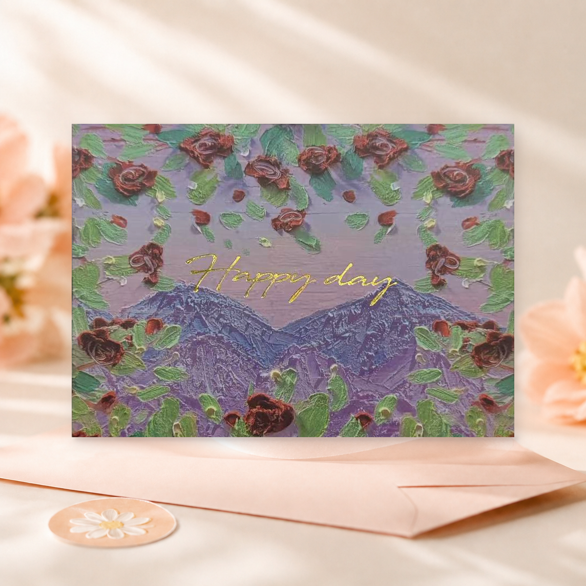 Hand-Finished Greeting Card